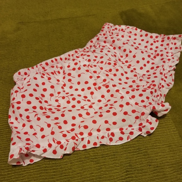 SOLD.. Cute Cherry PJ Ruffle Bottoms+Pendant-L - Picture 2 of 4